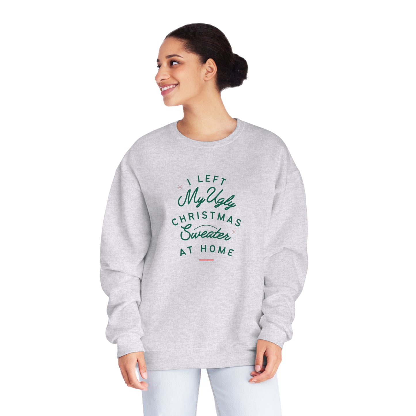 Ugly Christmas Sweater Crewneck Sweatshirt