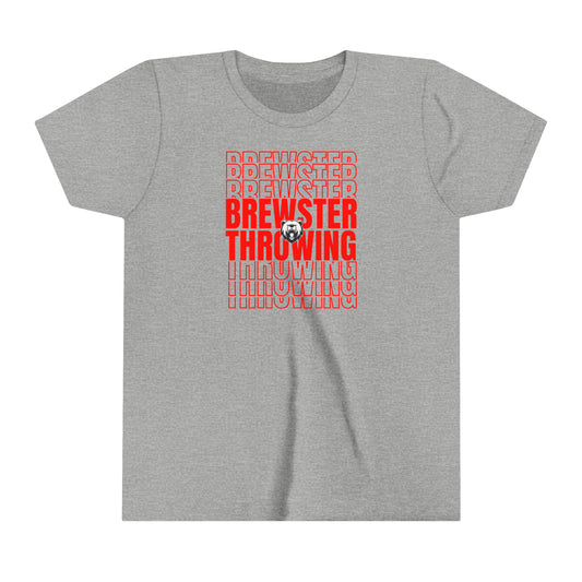 Brewster Throwing-CG4 Youth Front/Back PrintTee