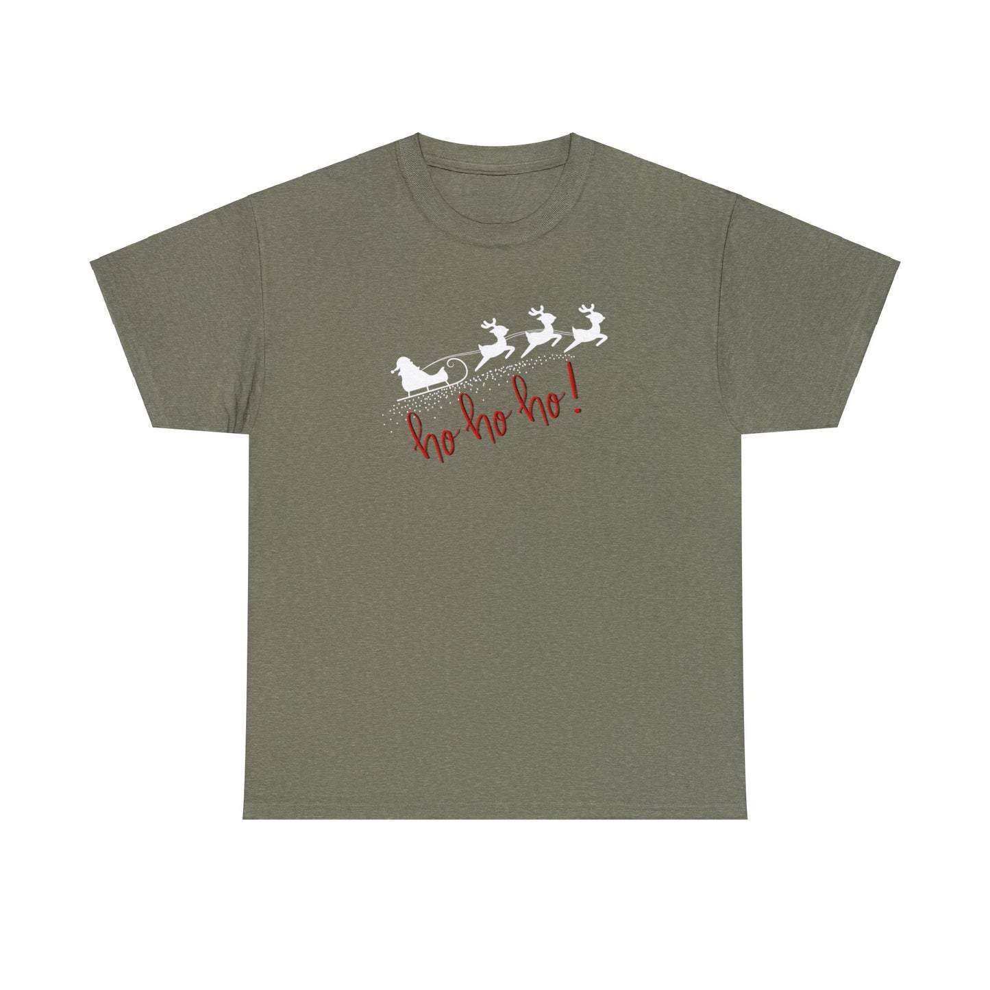 Ho Ho Ho Heavy Cotton Tee