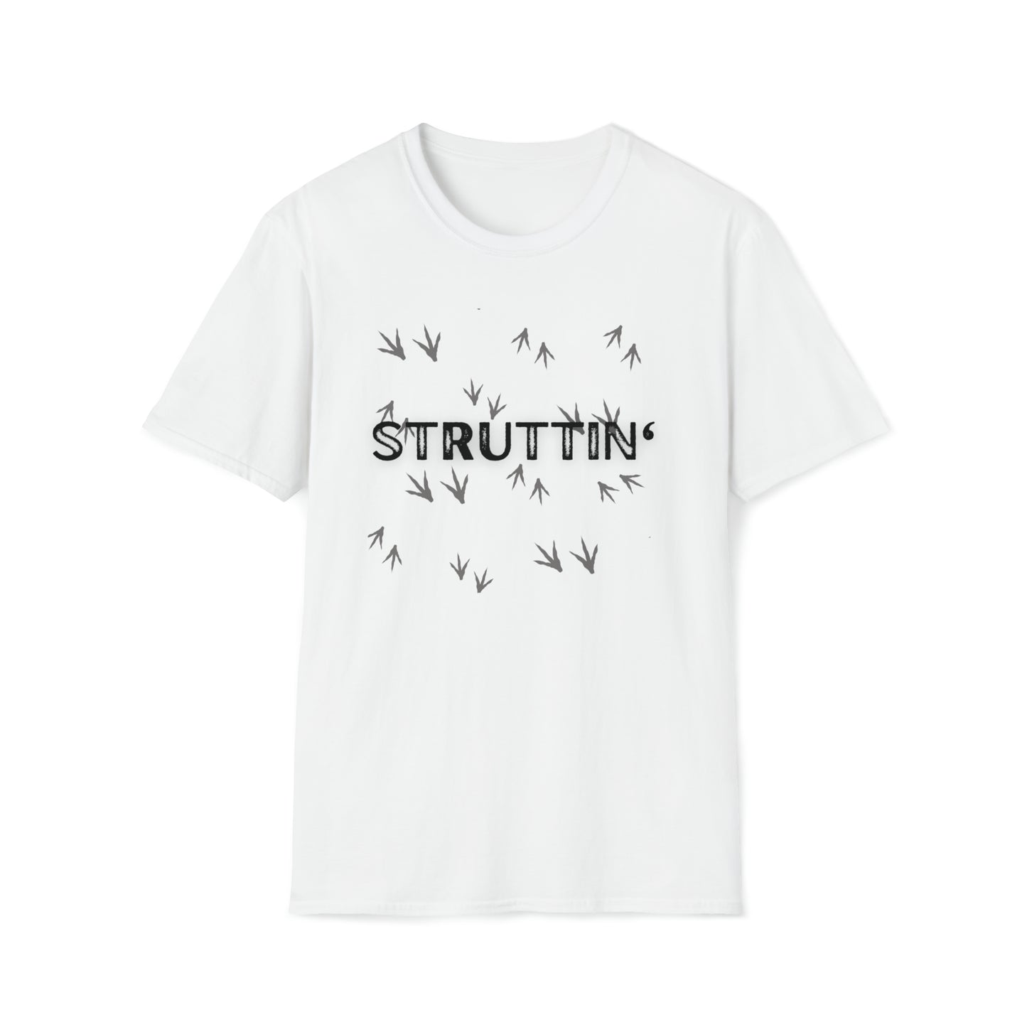 TURKEY "STRUTTIN" TEE-Unisex Softstyle T-Shirt