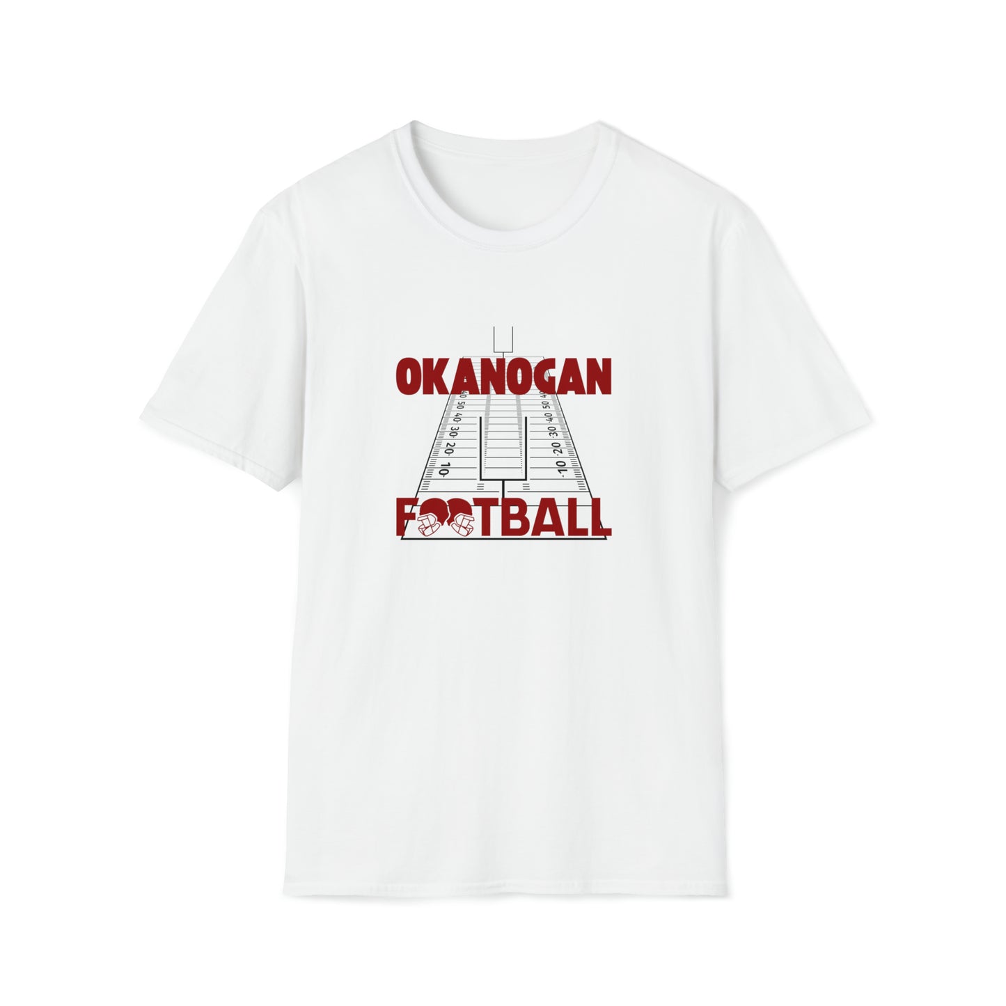 OK FOOTBALL FIELD TEE-Unisex Softstyle T-Shirt