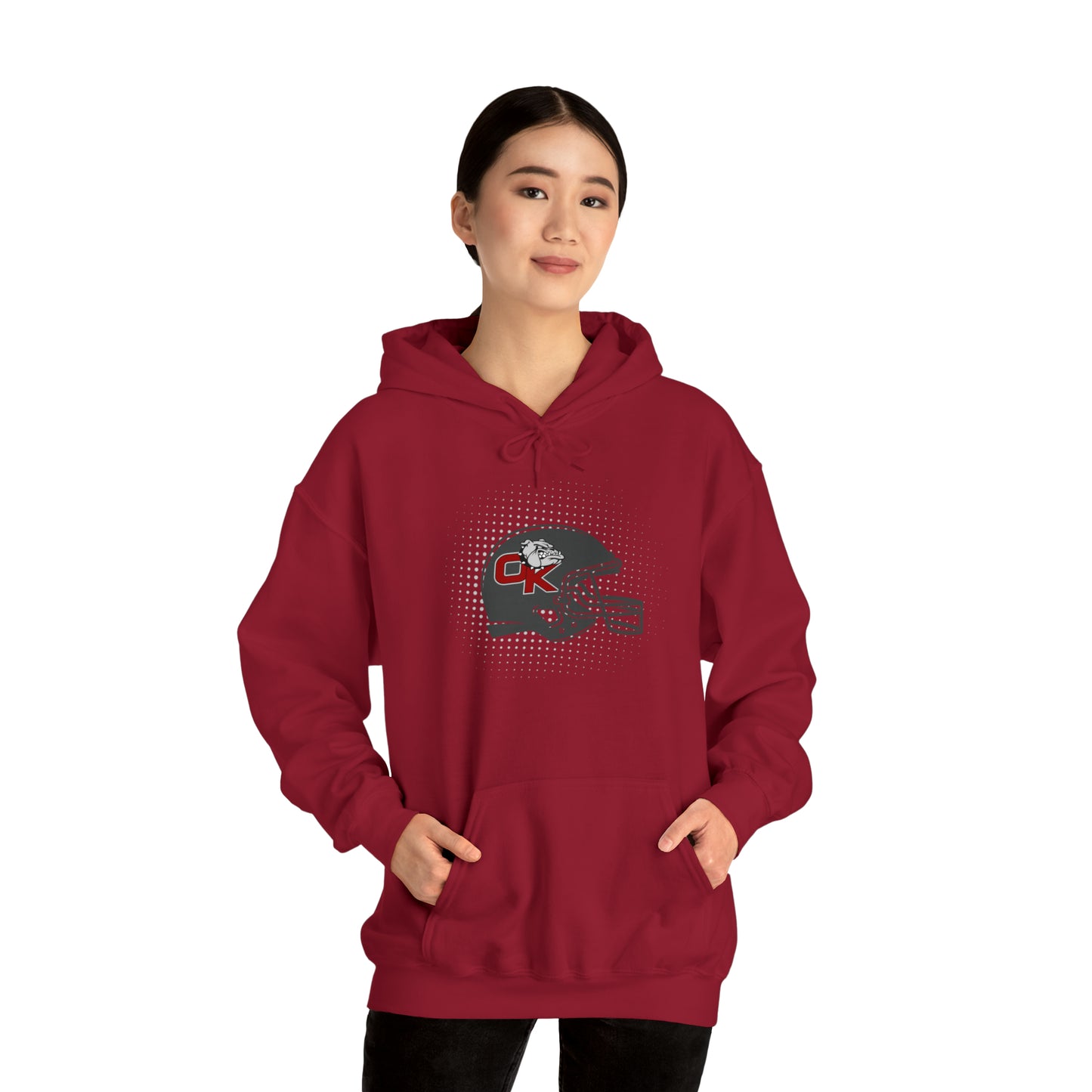 Okanogan BULLDOGS HOODIE-Unisex Heavy Blend™ Hooded Sweatshirt