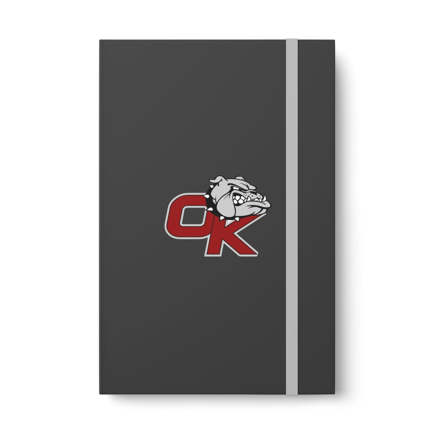 OK BULLDOGS Color Contrast Notebook - Ruled