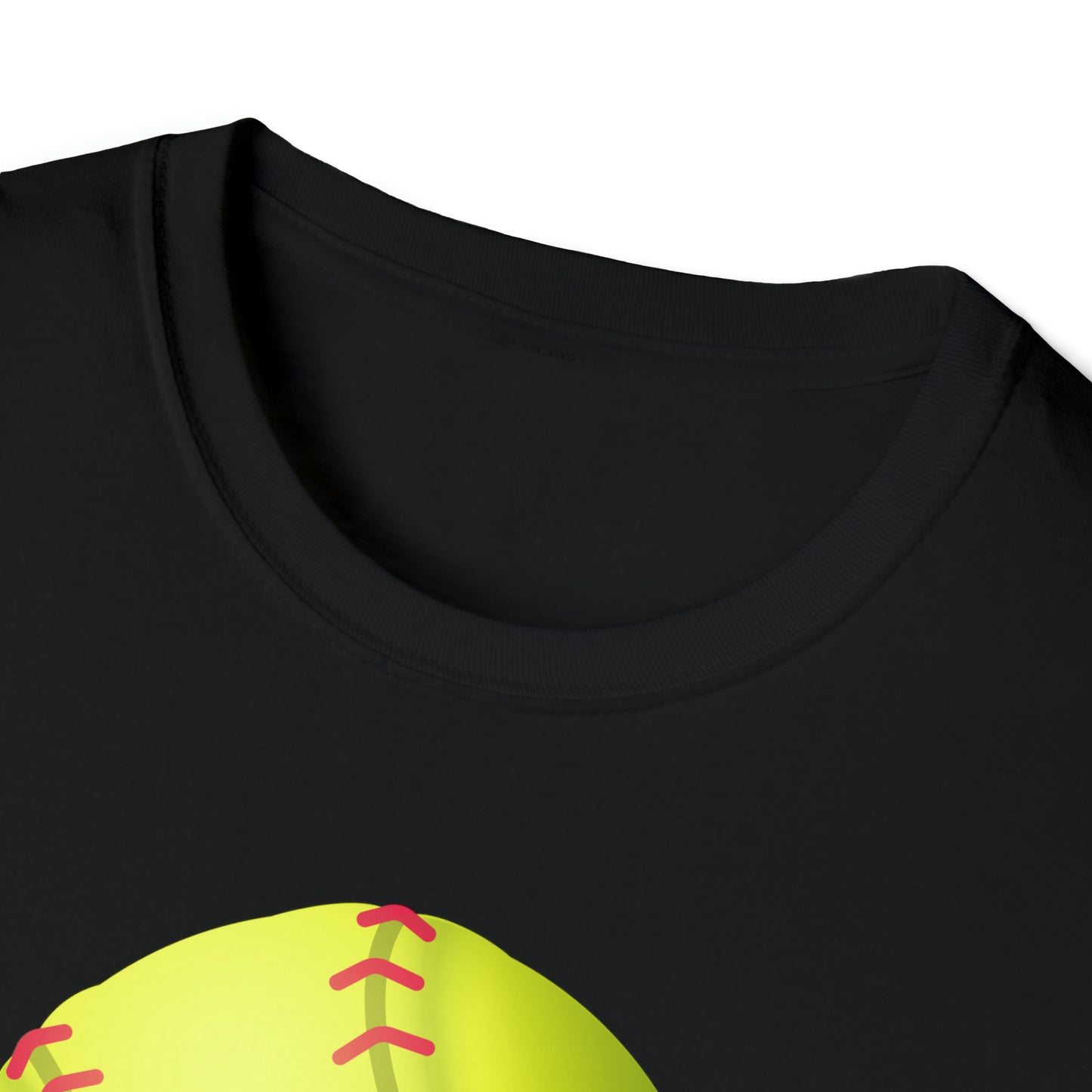 SOFTBALL MAMA TEE-Unisex Softstyle T-Shirt