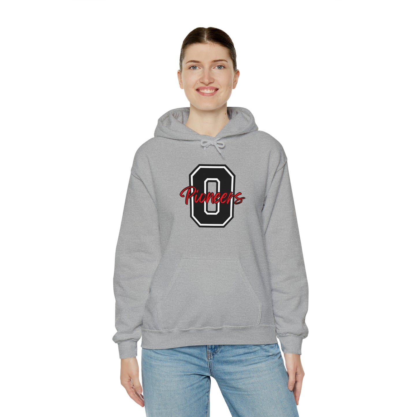 OMAK PIONEERS "O" HOODIE-Unisex Heavy Blend™ Hooded Sweatshirt