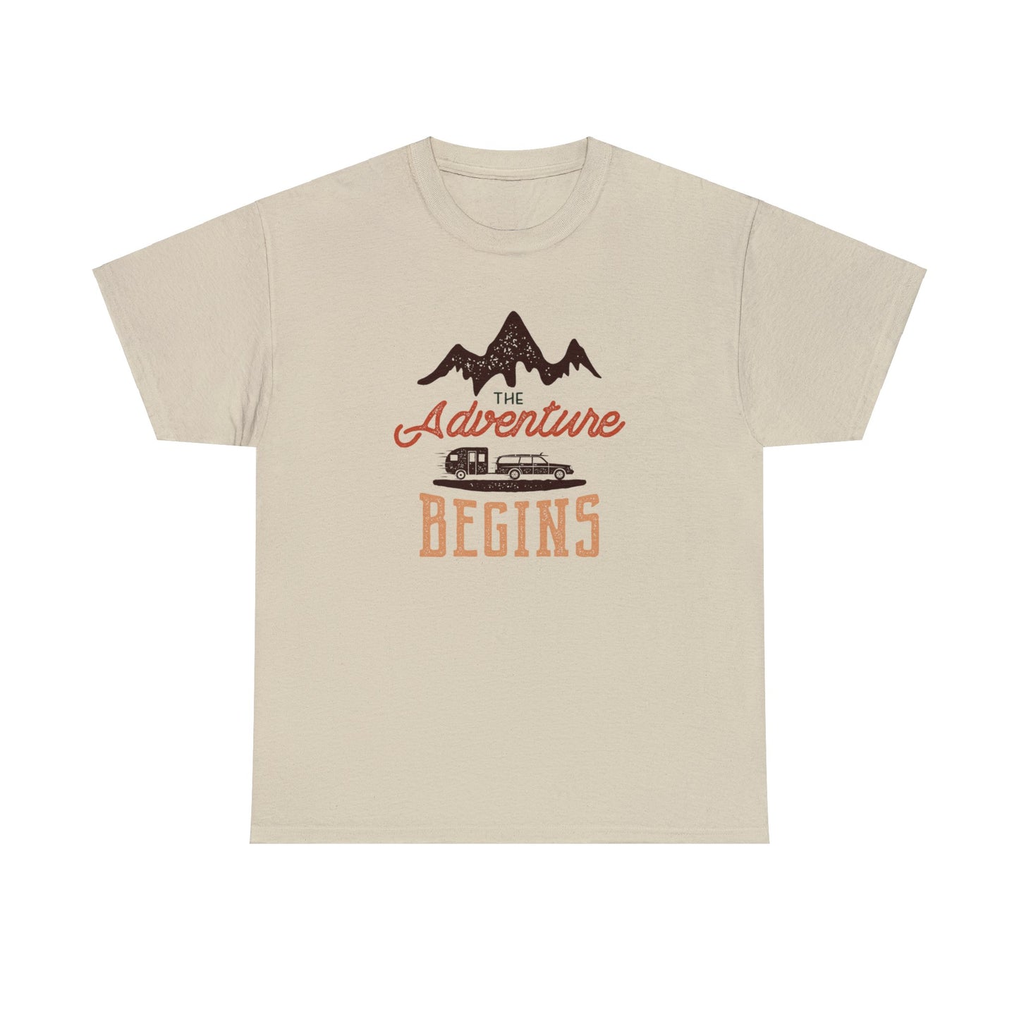 ADVENTURE TEE-Unisex Heavy Cotton Tee