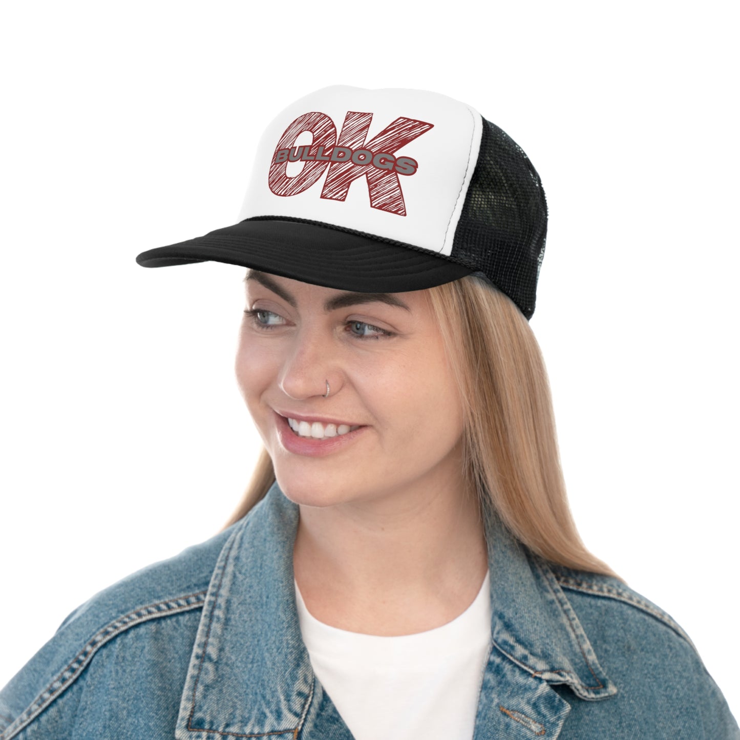 OK BULLDOGS HAT-Trucker Caps