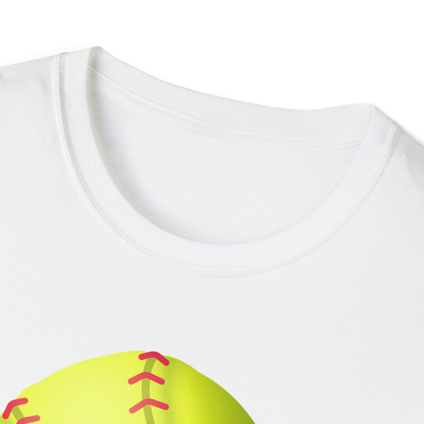 SOFTBALL MAMA TEE-Unisex Softstyle T-Shirt