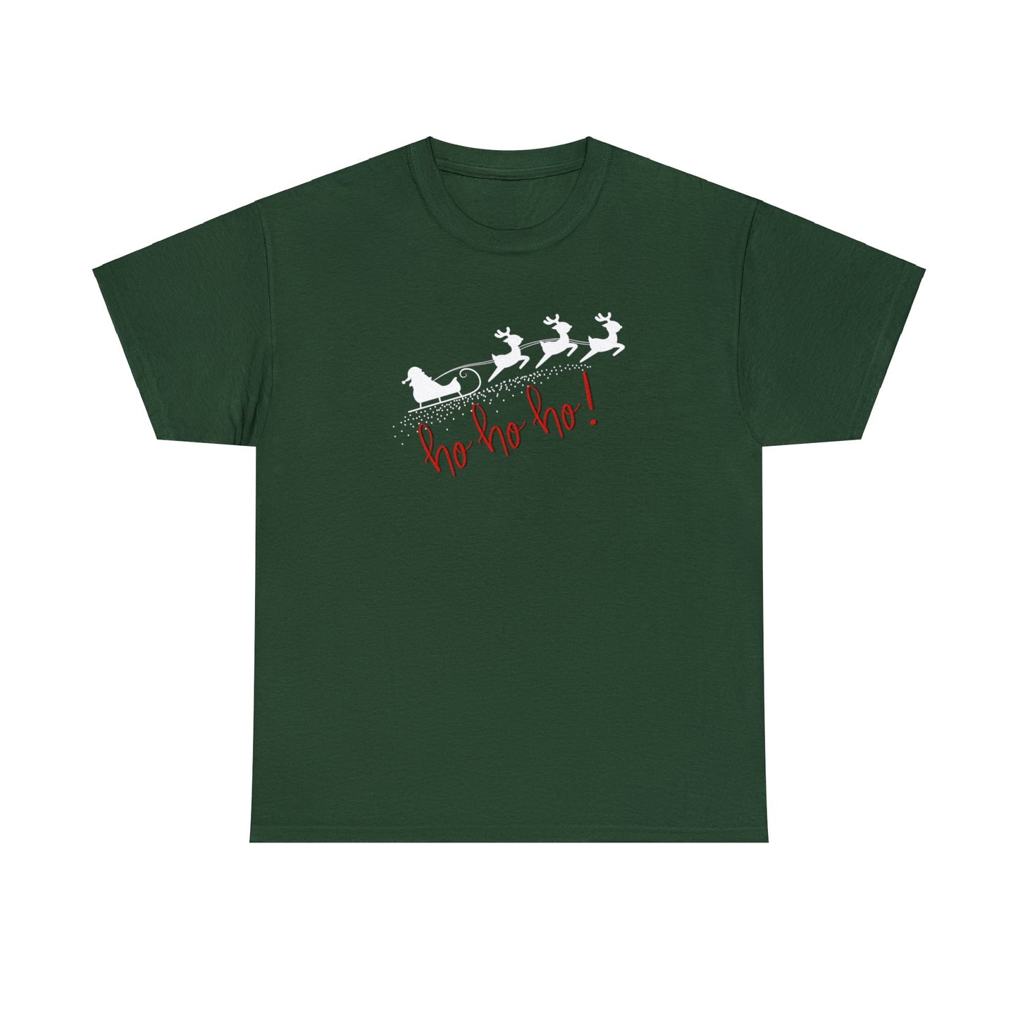 Ho Ho Ho Heavy Cotton Tee