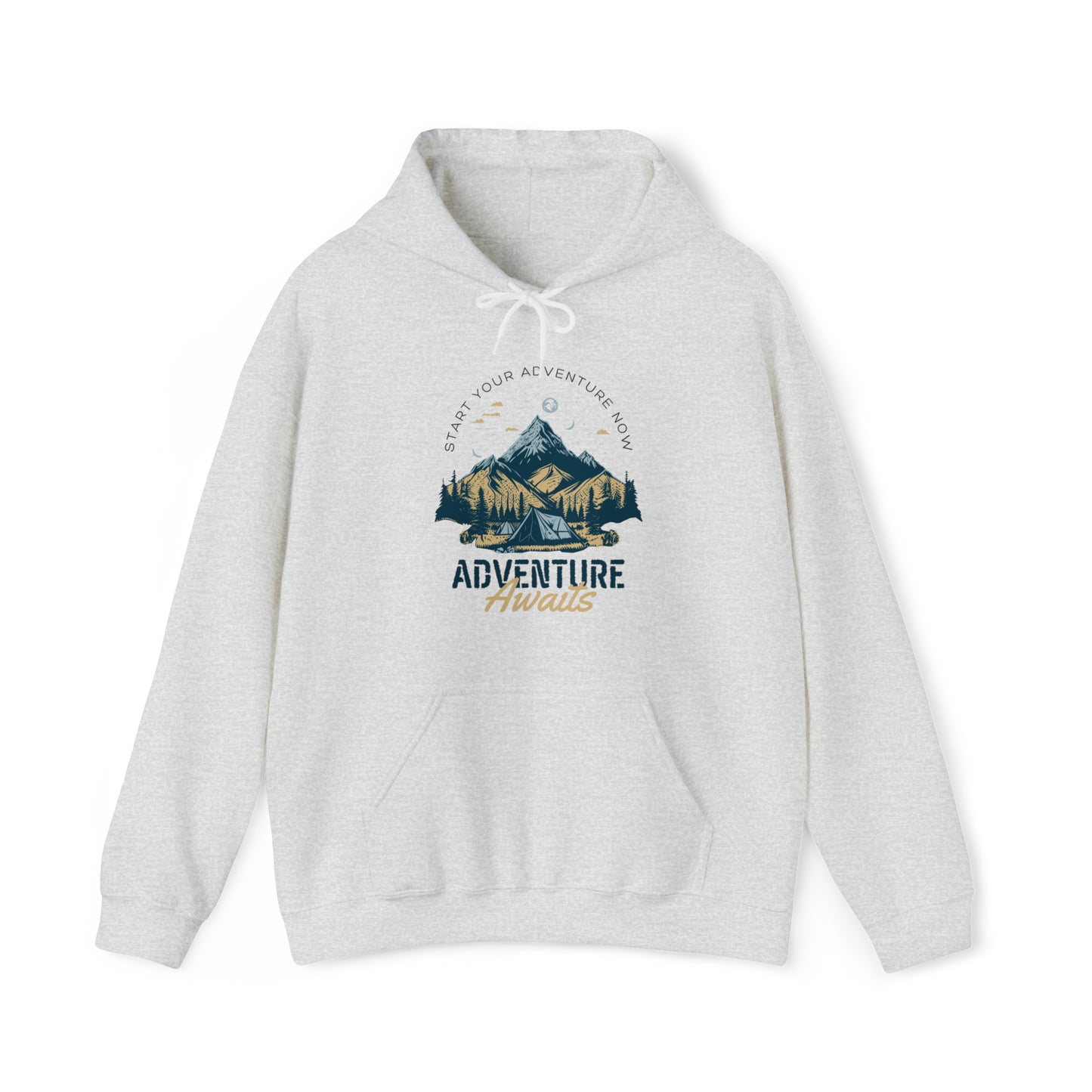 ADVENTURE AWAITS HOODIE-Unisex Heavy Blend™ Hooded Sweatshirt