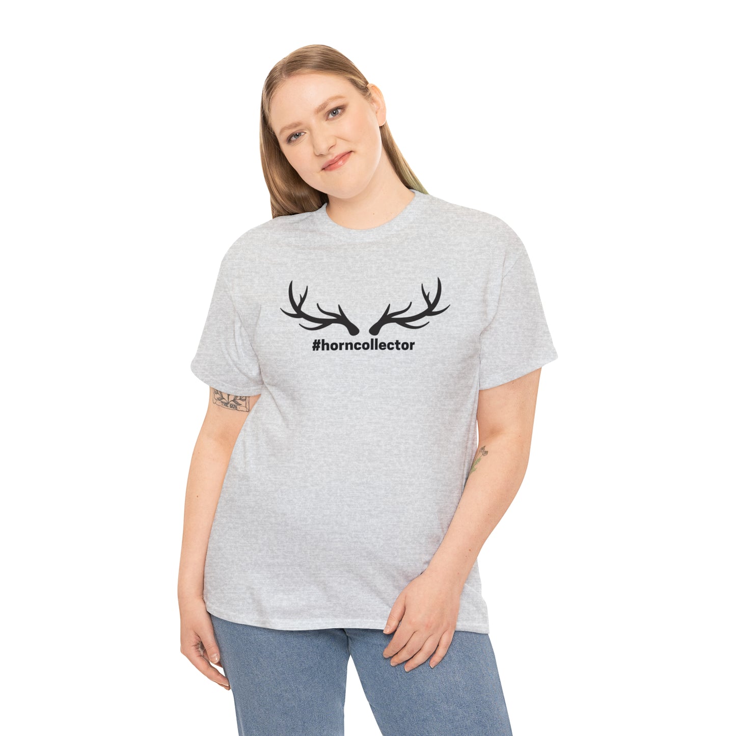 #HORNCOLLECTOR TEE-Unisex Heavy Cotton Tee