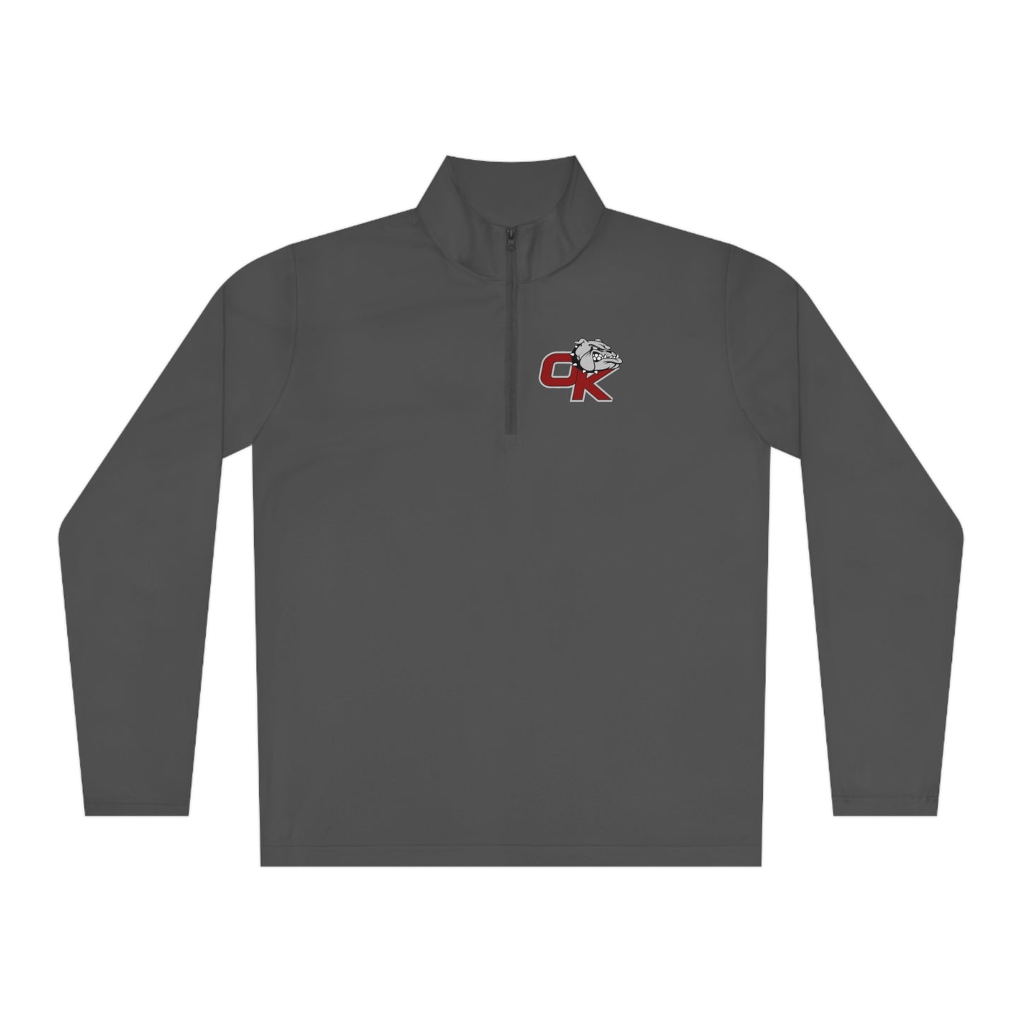 OK BULLDOGS Unisex Quarter-Zip Pullover