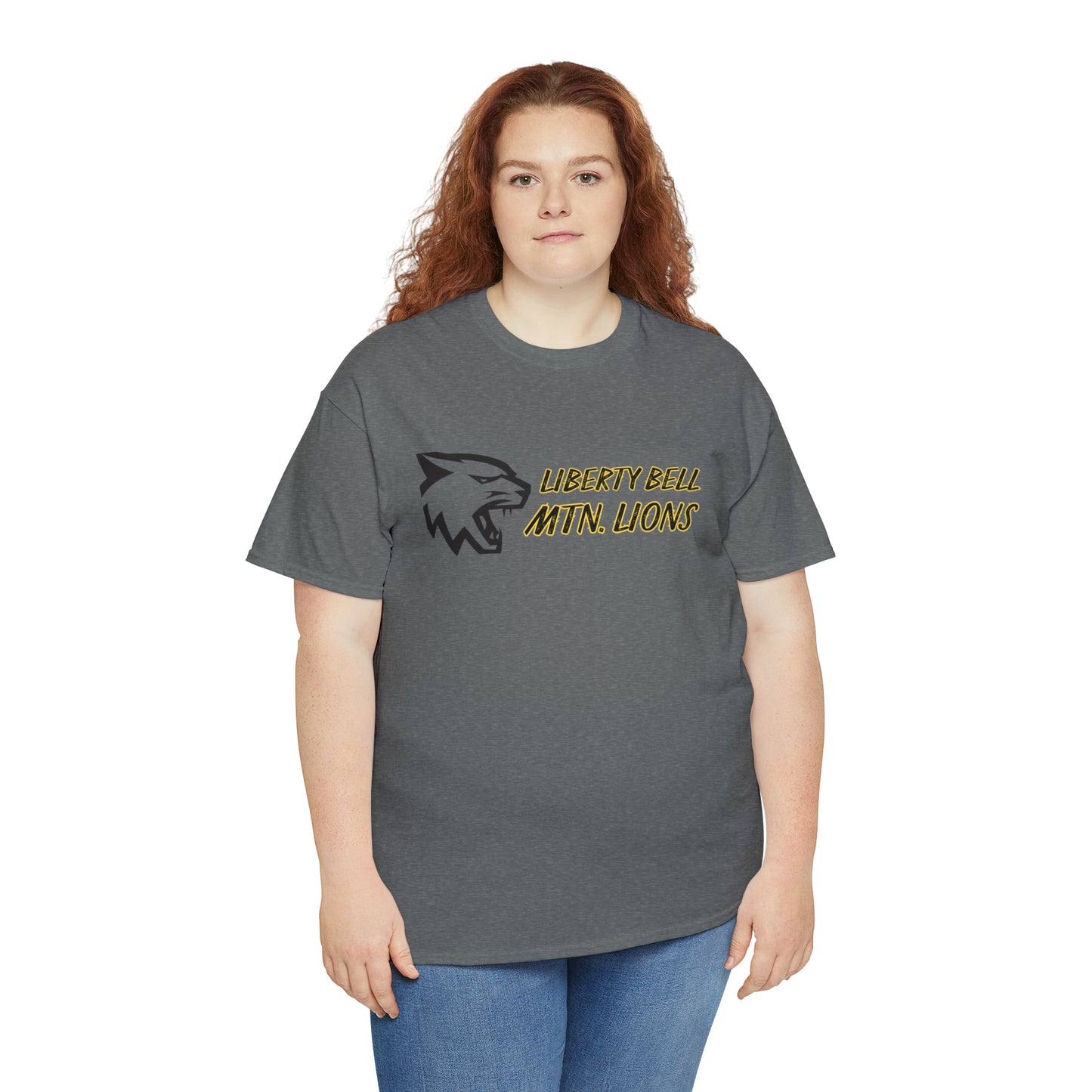 LIBERTY BELL MTN. LIONS-Unisex Heavy Cotton Tee