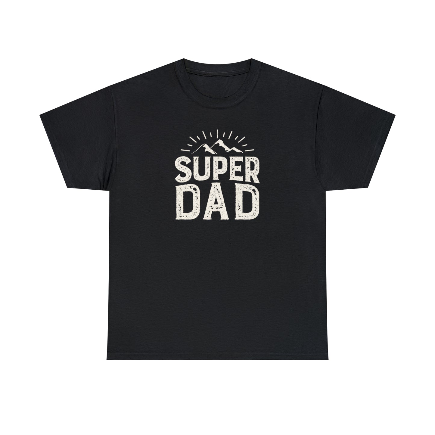 SUPER DAD TEE-Unisex Heavy Cotton Tee