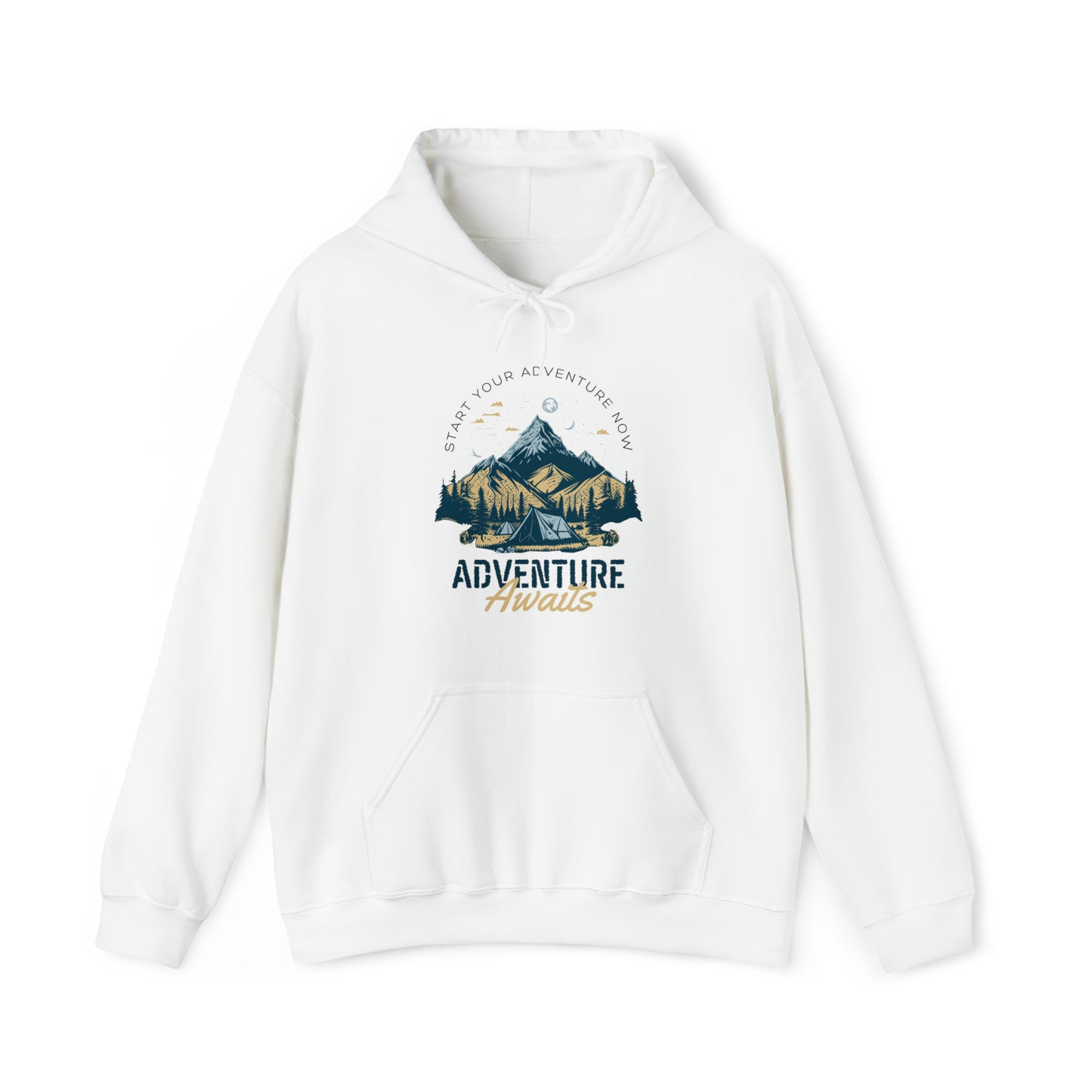 ADVENTURE AWAITS HOODIE-Unisex Heavy Blend™ Hooded Sweatshirt