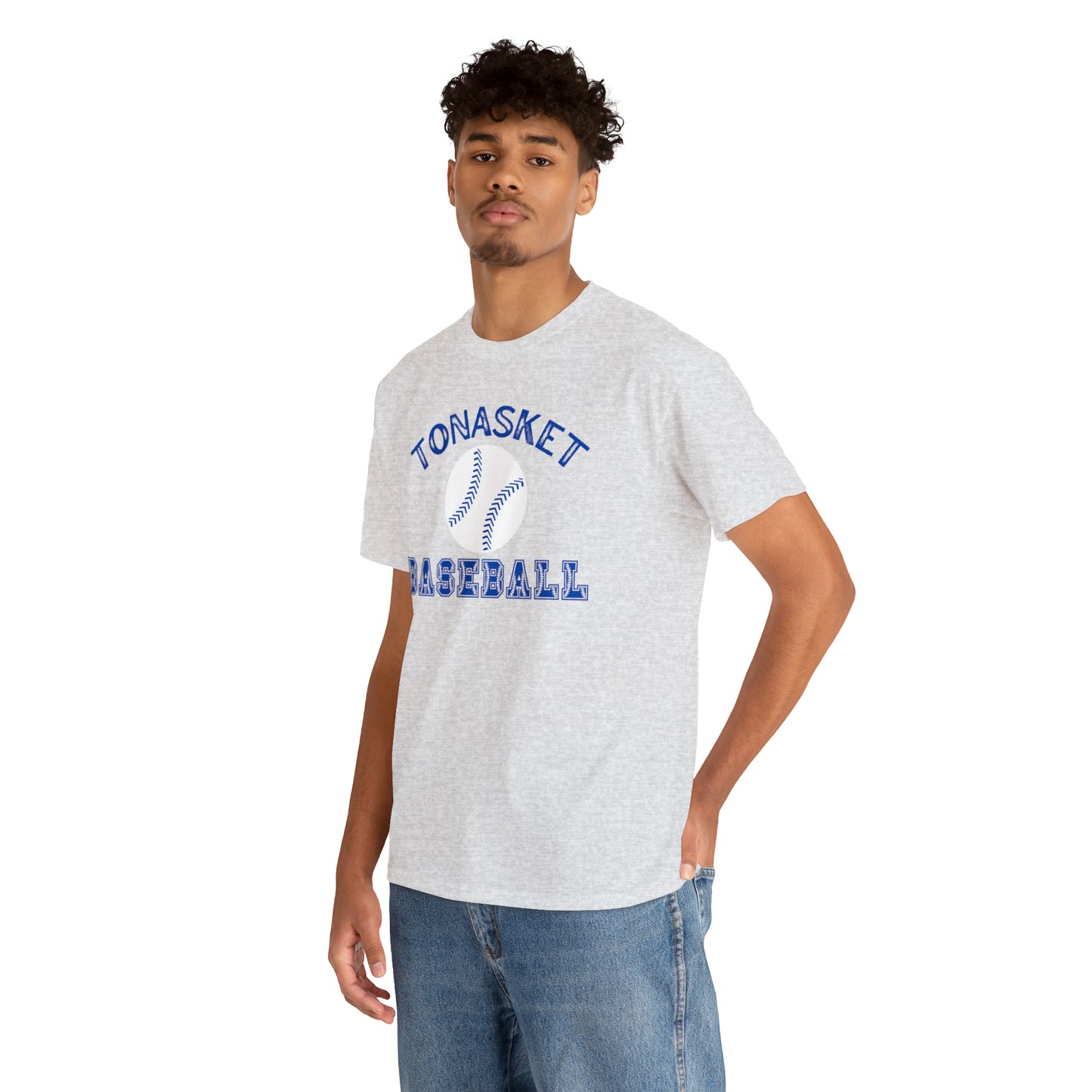 TONASKET BASEBALL-Unisex Heavy Cotton Tee