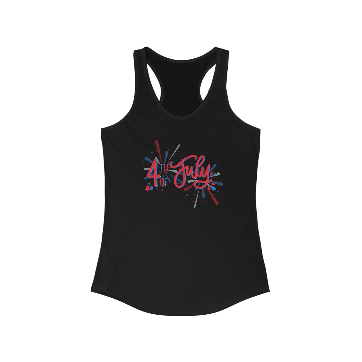 4TH TANK-Women's Ideal Racerback Tank