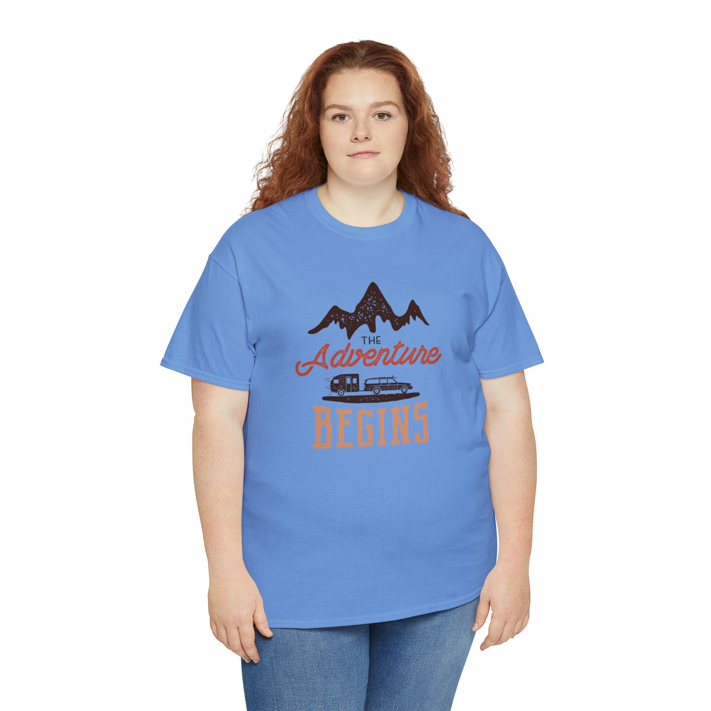 ADVENTURE TEE-Unisex Heavy Cotton Tee