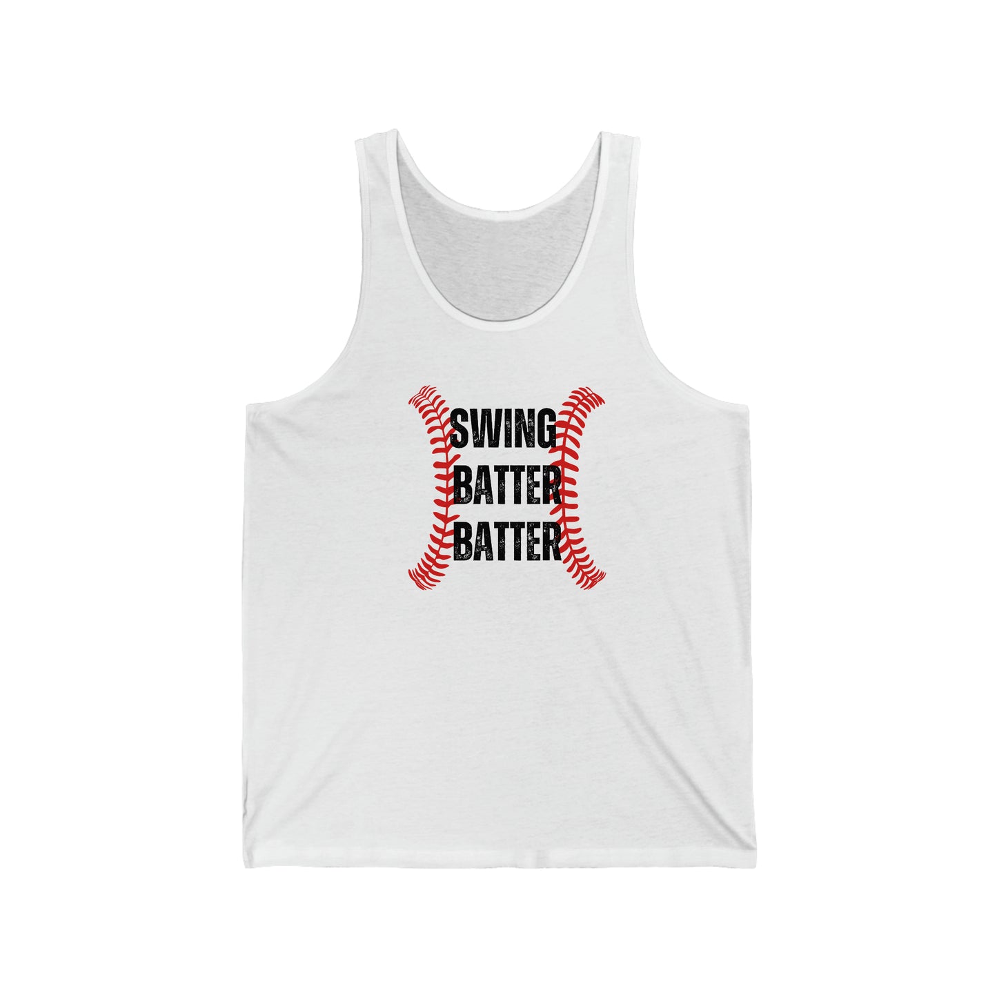 SWING BATTER TANK-Unisex Jersey Tank