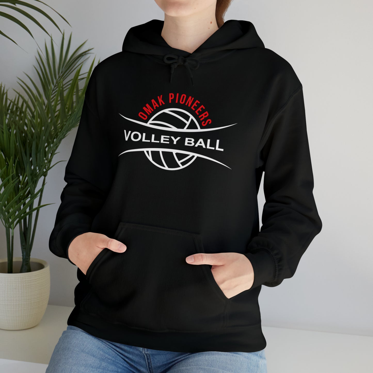 OMAK VOLLEYBALL HOODIE Unisex Heavy Blend