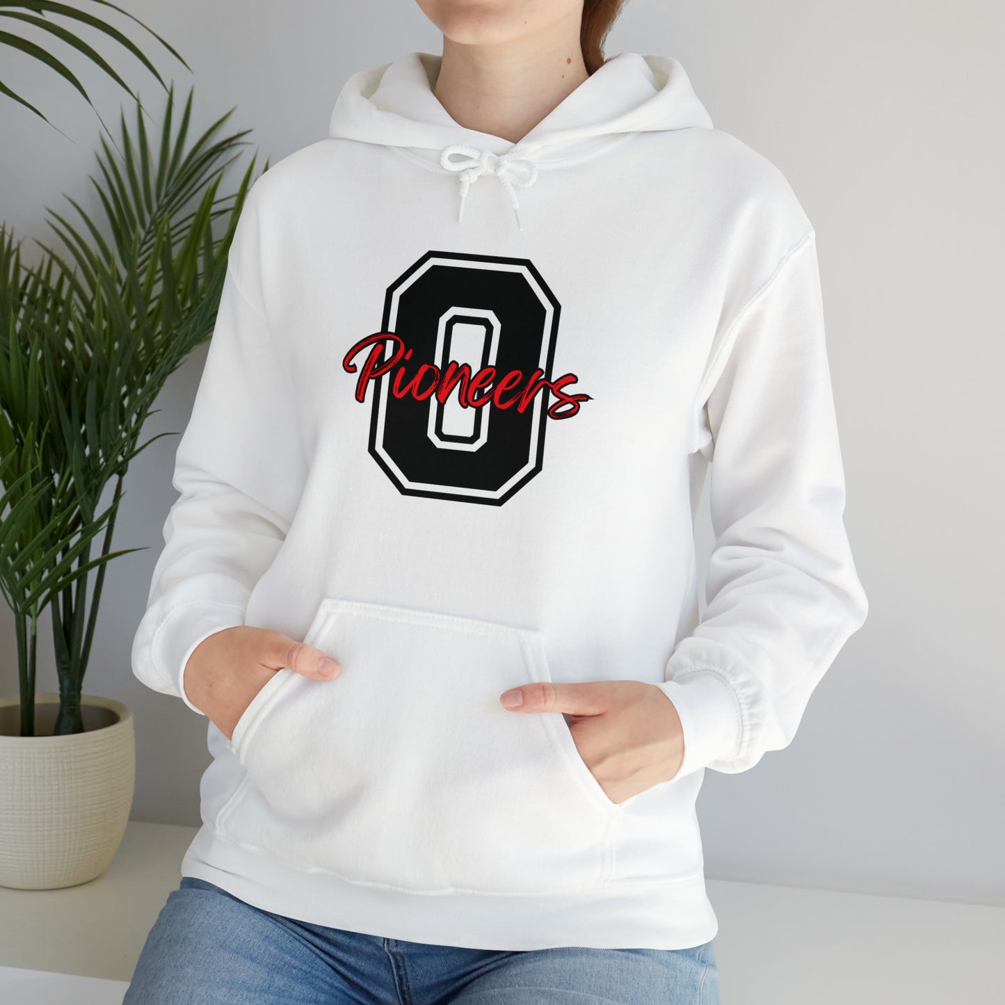 OMAK PIONEERS "O" HOODIE-Unisex Heavy Blend™ Hooded Sweatshirt