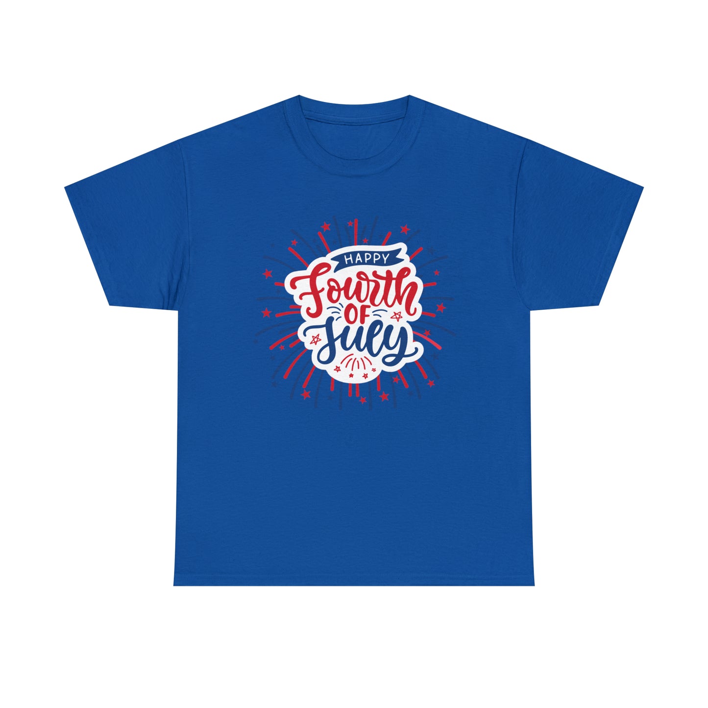 HAPPY 4TH!-Unisex Heavy Cotton Tee