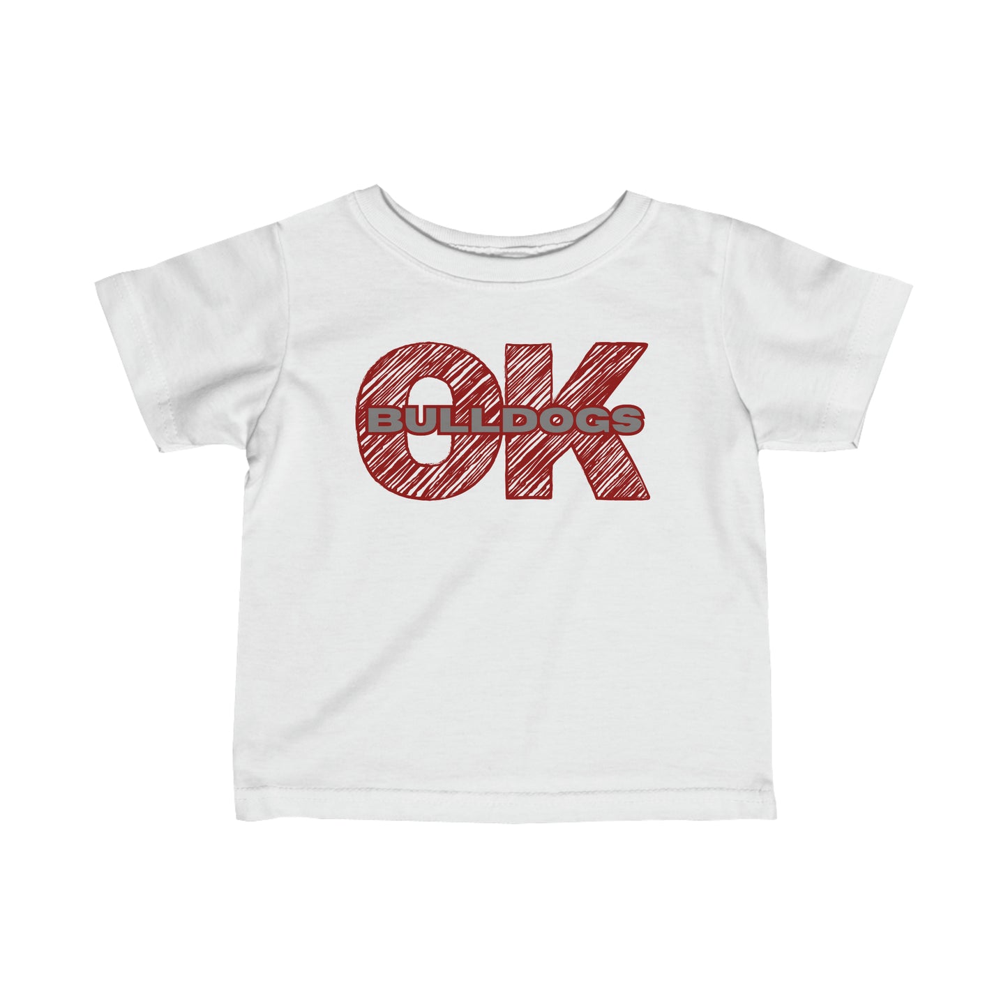 OK BULLDOGS BABY TEE-Infant Fine Jersey Tee