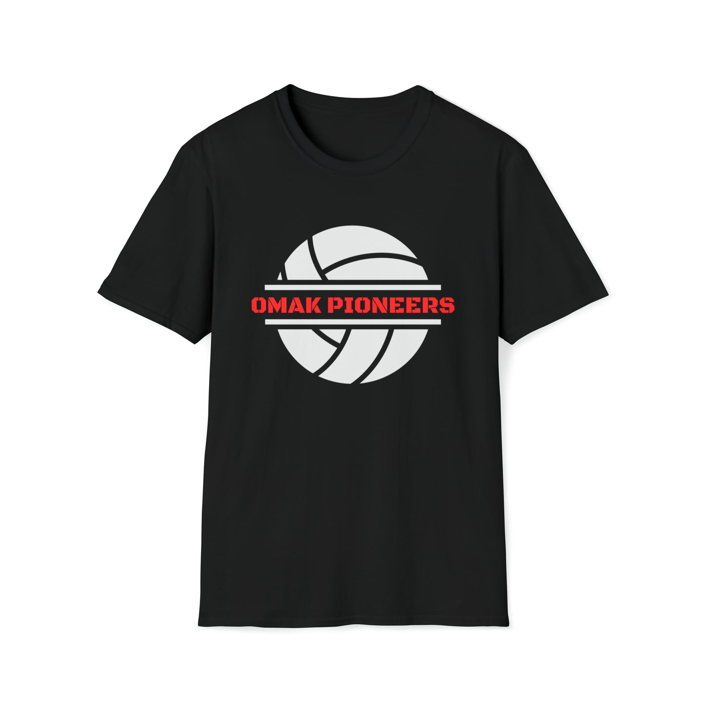 OMAK VOLLEYBALL TEE-Unisex Softstyle T-Shirt