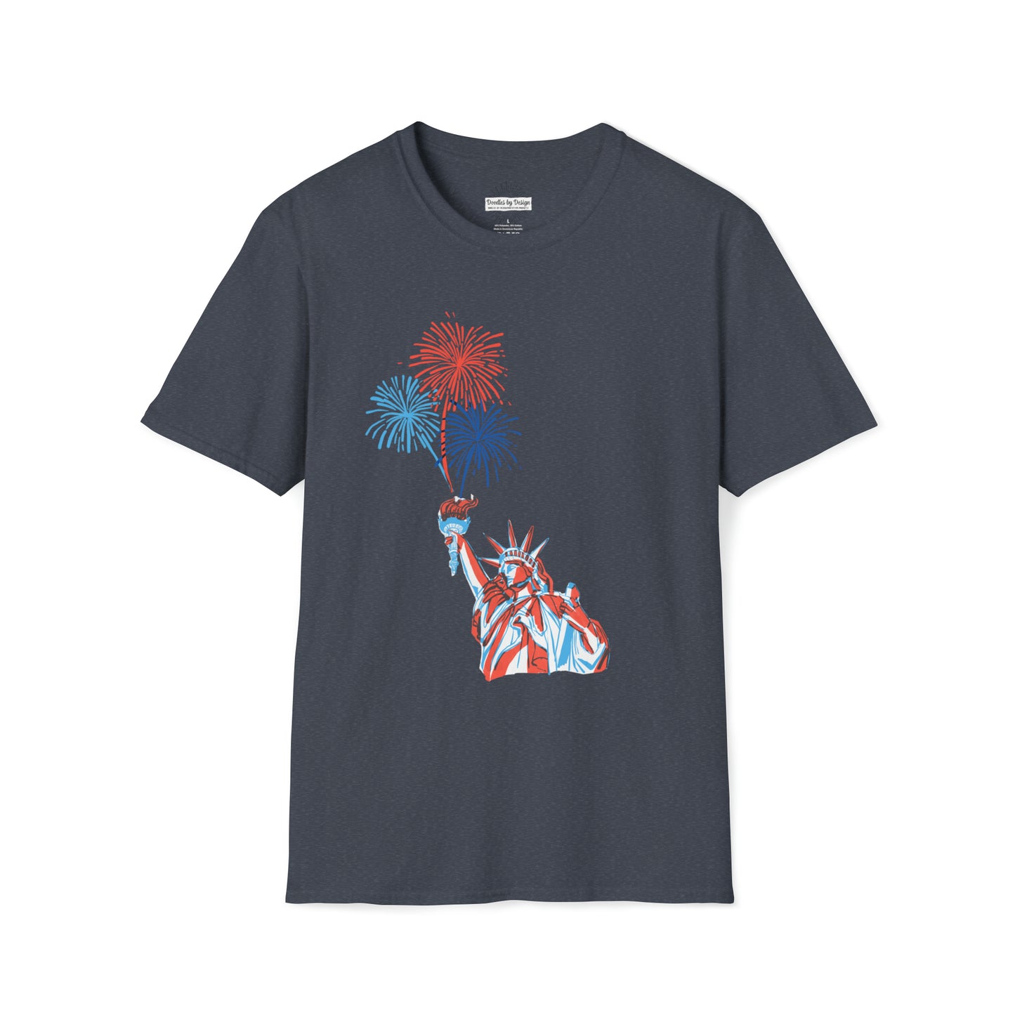 STATUE OF LIBERTY TEE-Unisex Softstyle T-Shirt