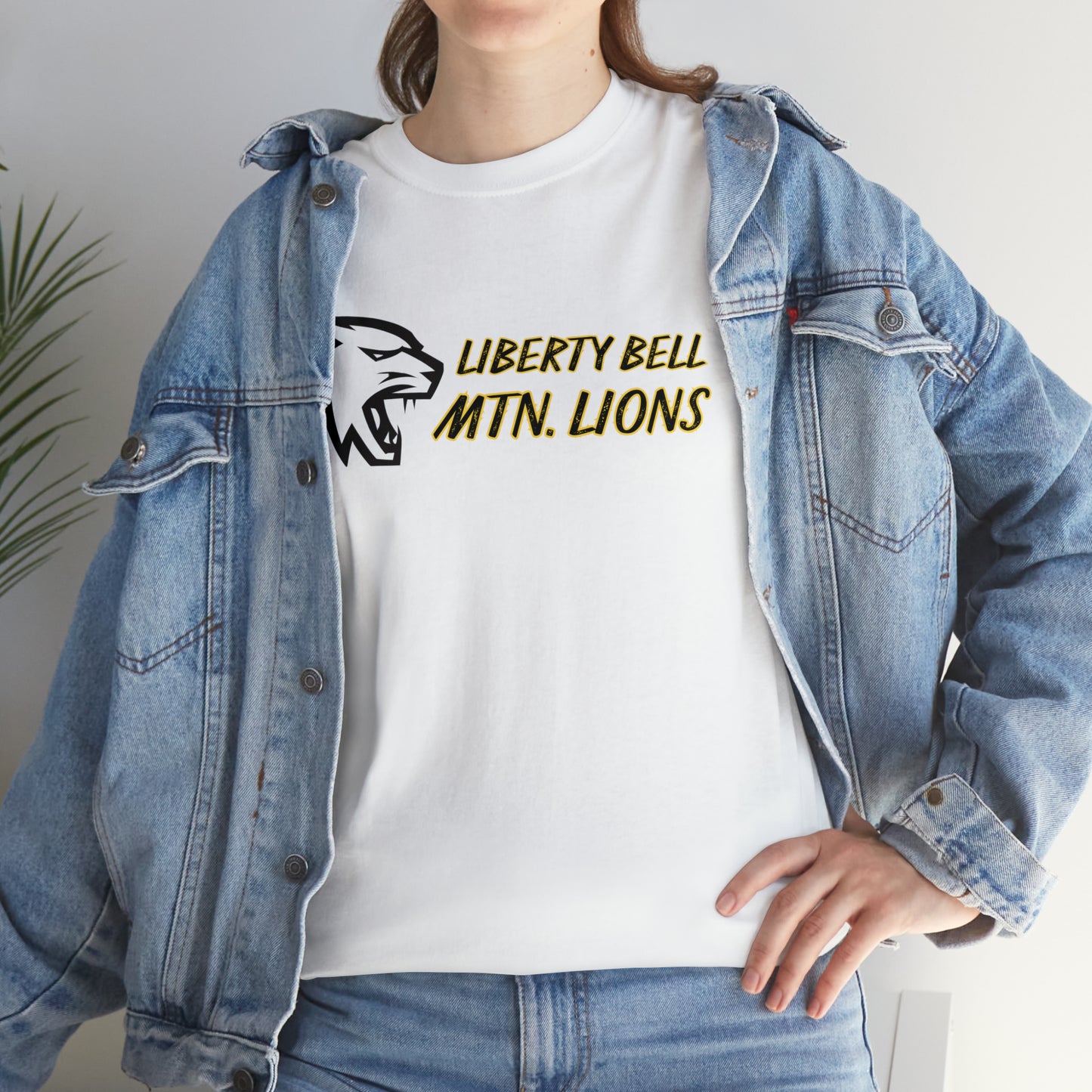 LIBERTY BELL MTN. LIONS-Unisex Heavy Cotton Tee