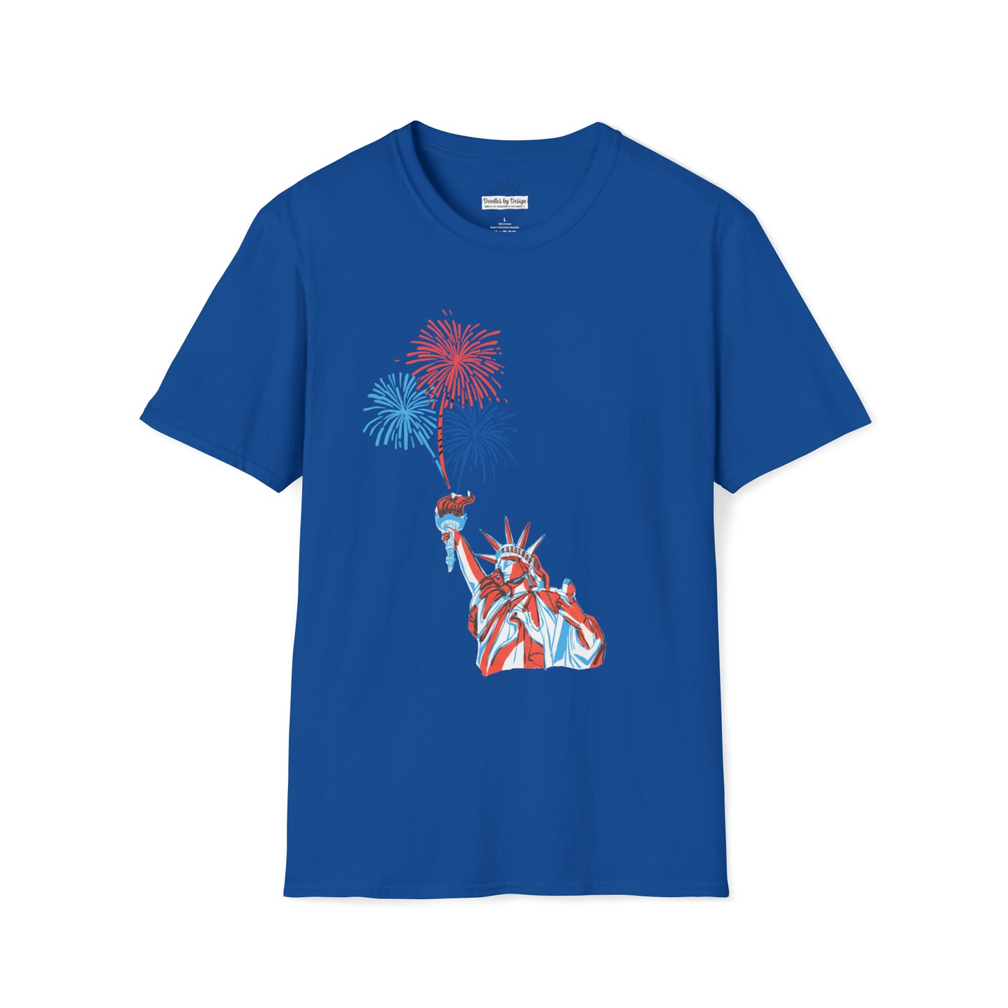 STATUE OF LIBERTY TEE-Unisex Softstyle T-Shirt