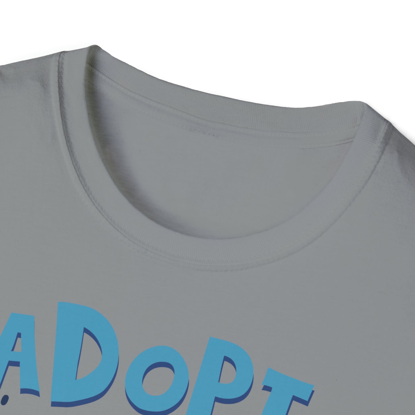 ADOPT DONT SHOP TEE-ALL PROCEEDS DONATED TO ANIMAL RESCUE!