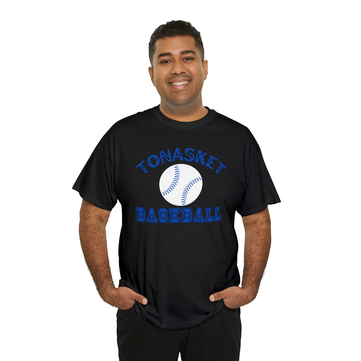 TONASKET BASEBALL-Unisex Heavy Cotton Tee