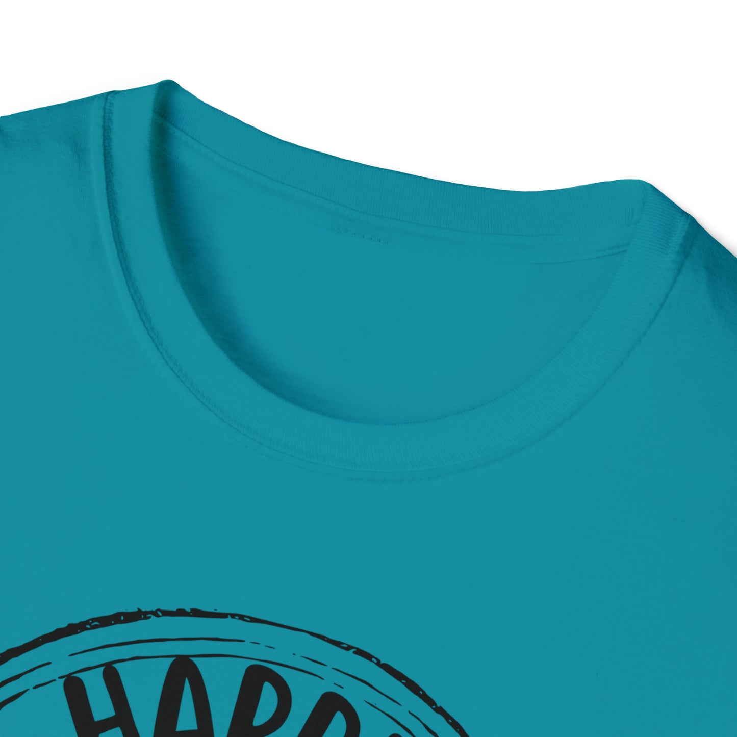 HAPPY GLAMPING TEE-Unisex Softstyle T-Shirt