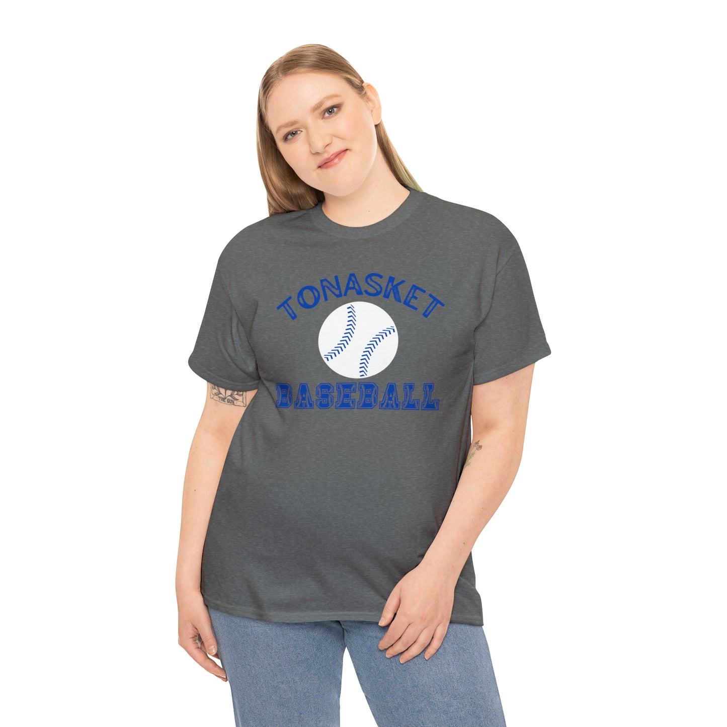 TONASKET BASEBALL-Unisex Heavy Cotton Tee