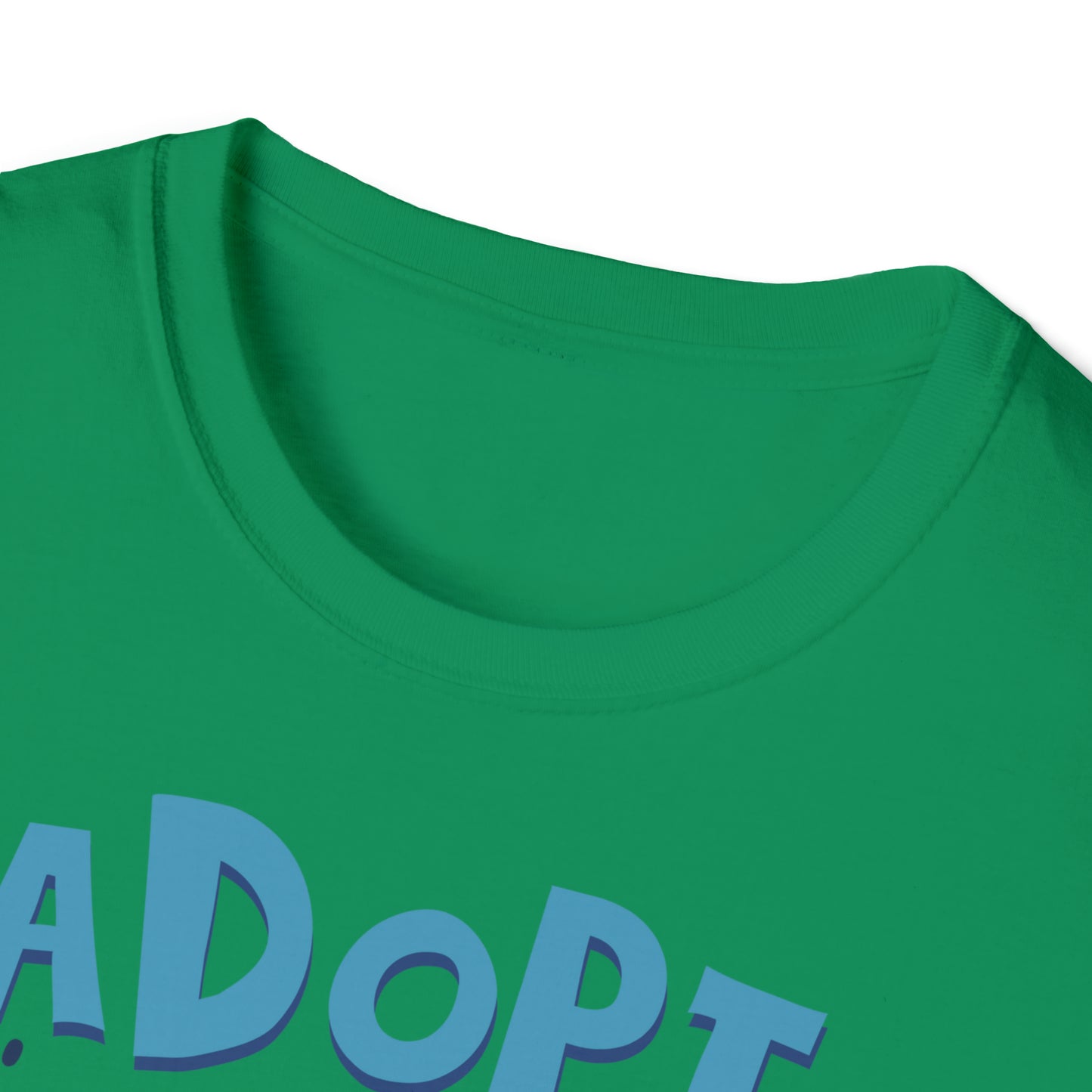 ADOPT DONT SHOP TEE-ALL PROCEEDS DONATED TO ANIMAL RESCUE!