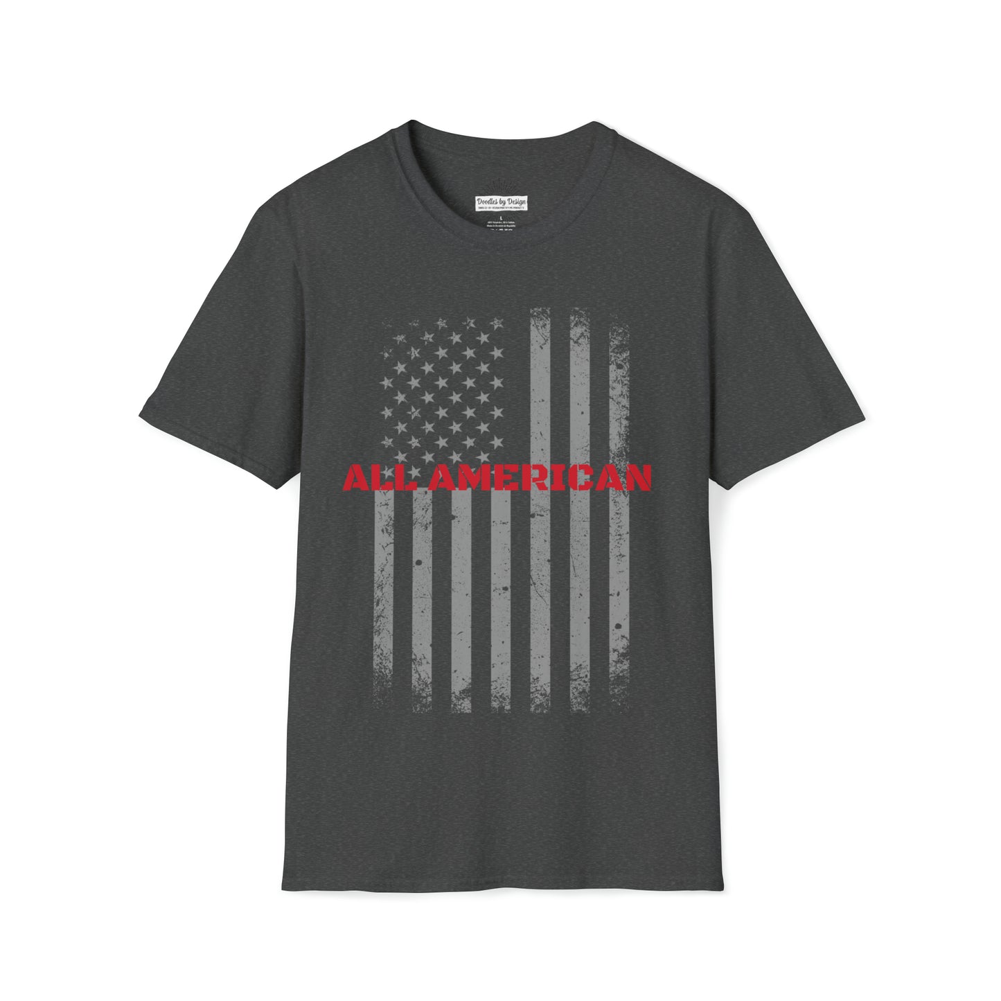 ALL AMERICAN TEE-Unisex Softstyle T-Shirt