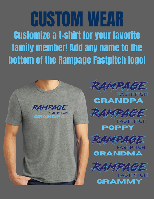 Customize Rampage Fan Tee