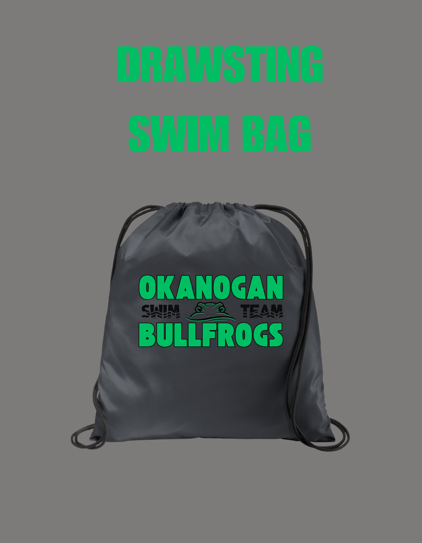 Okanogan Swim Drawstring Bag/Swimsuit Bag