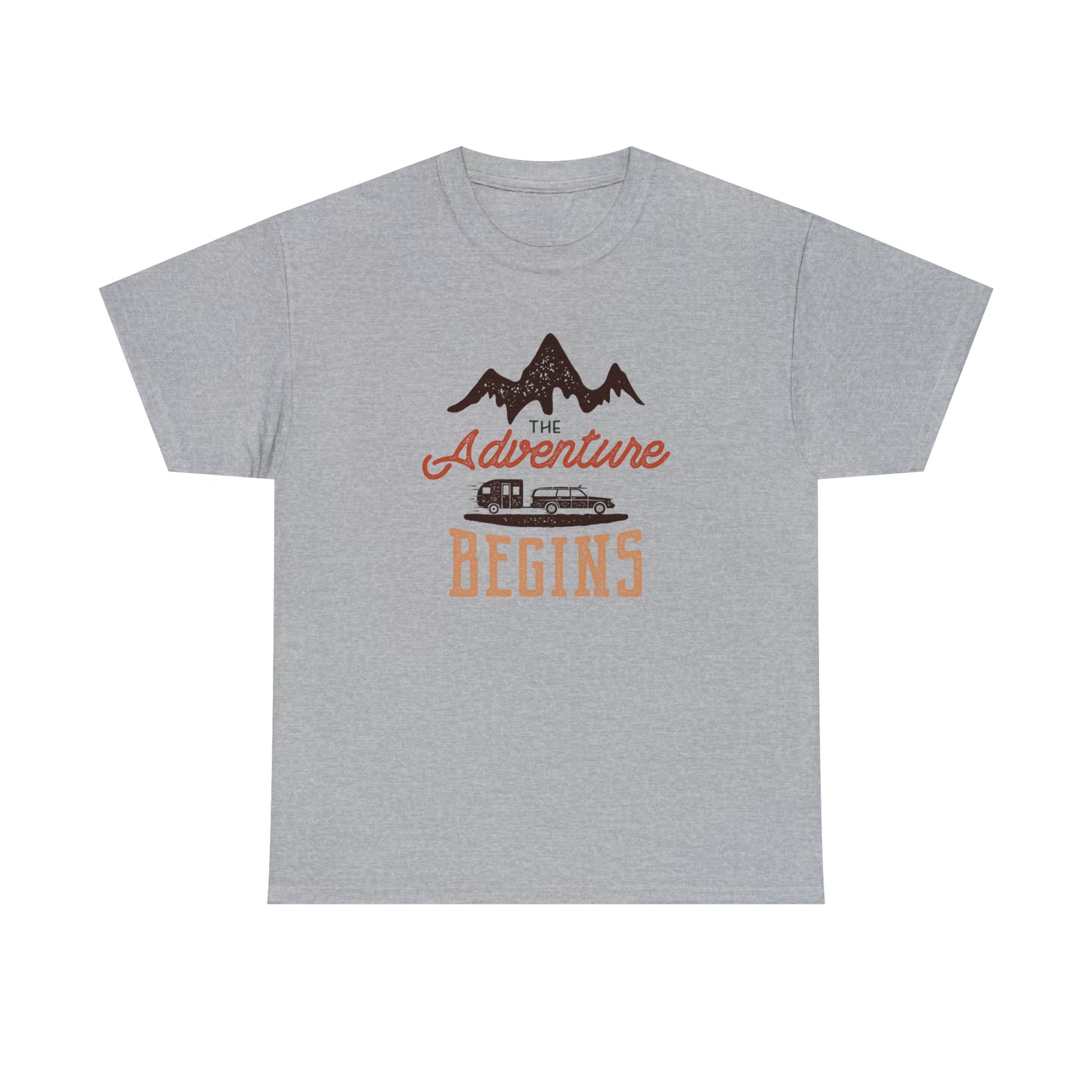 ADVENTURE TEE-Unisex Heavy Cotton Tee