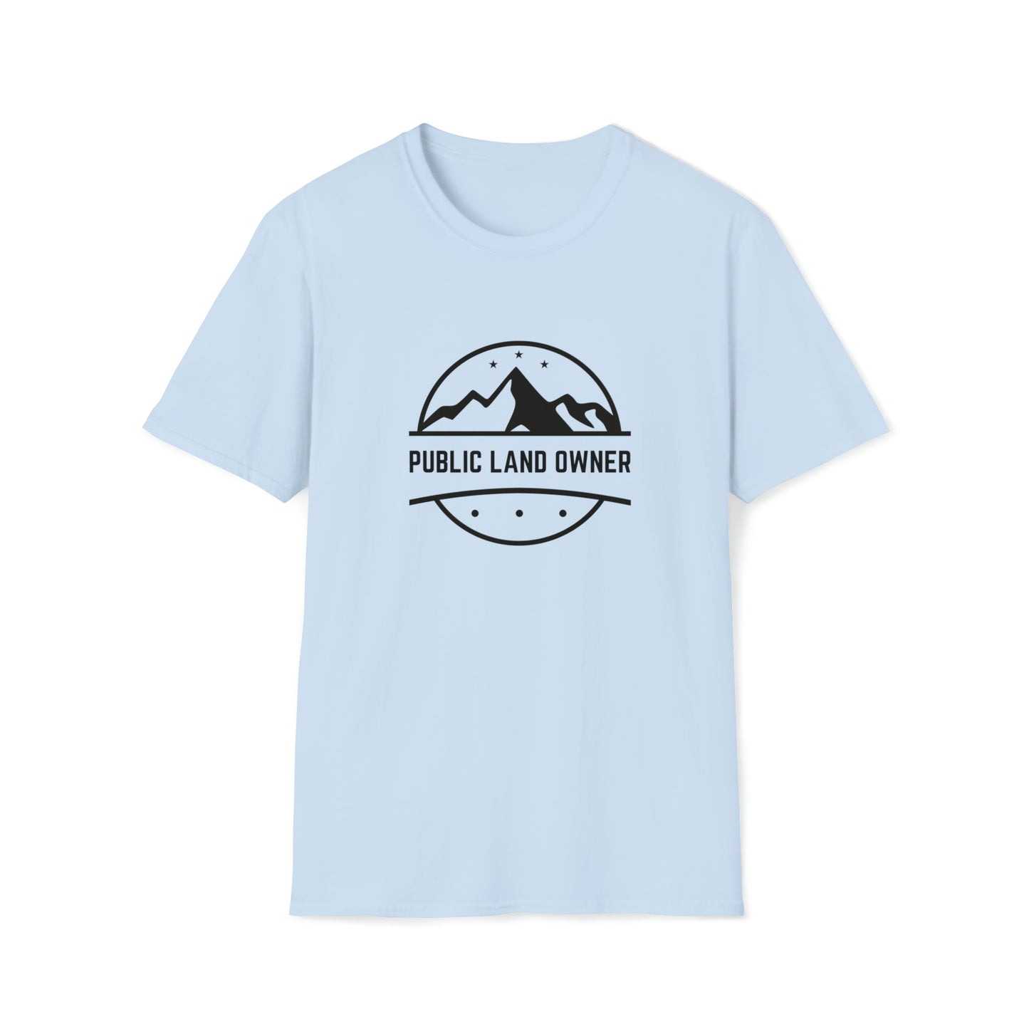 PUBLIC LAND OWNER TEE-Unisex Softstyle T-Shirt