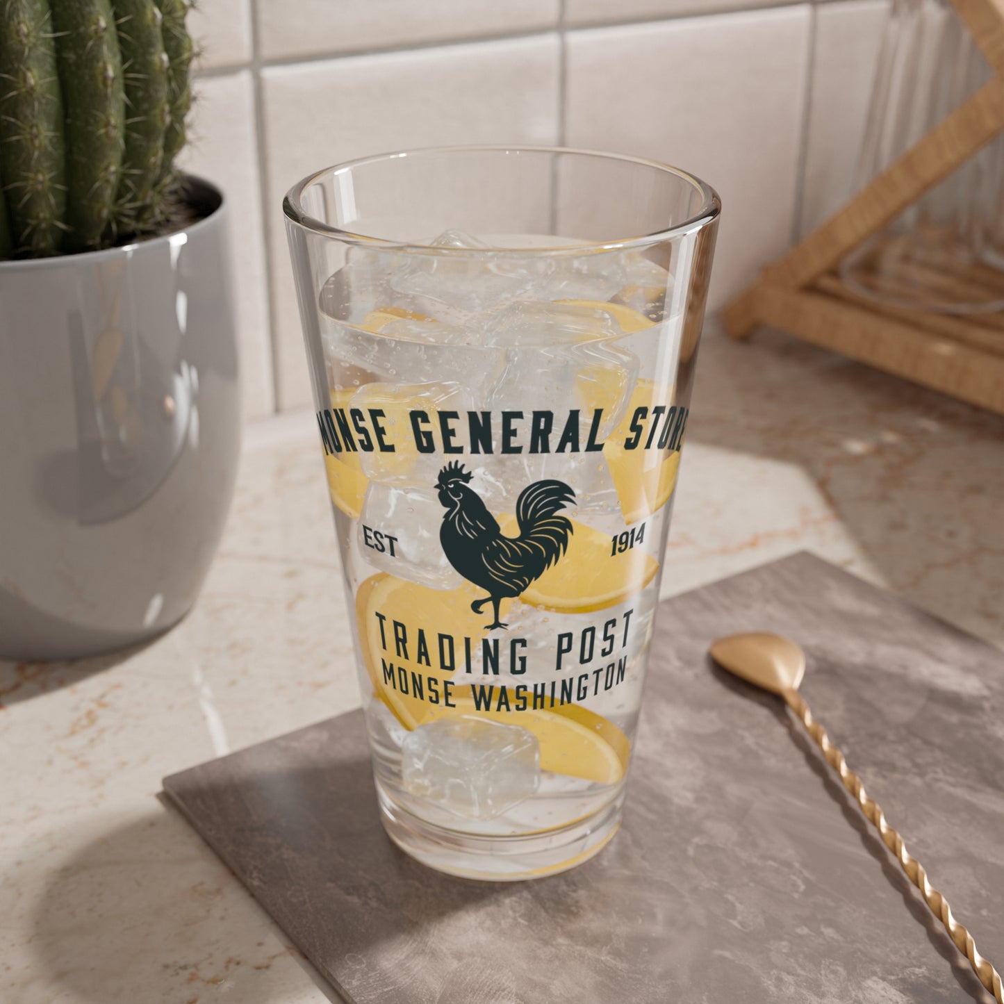 MGS Drinking Glass