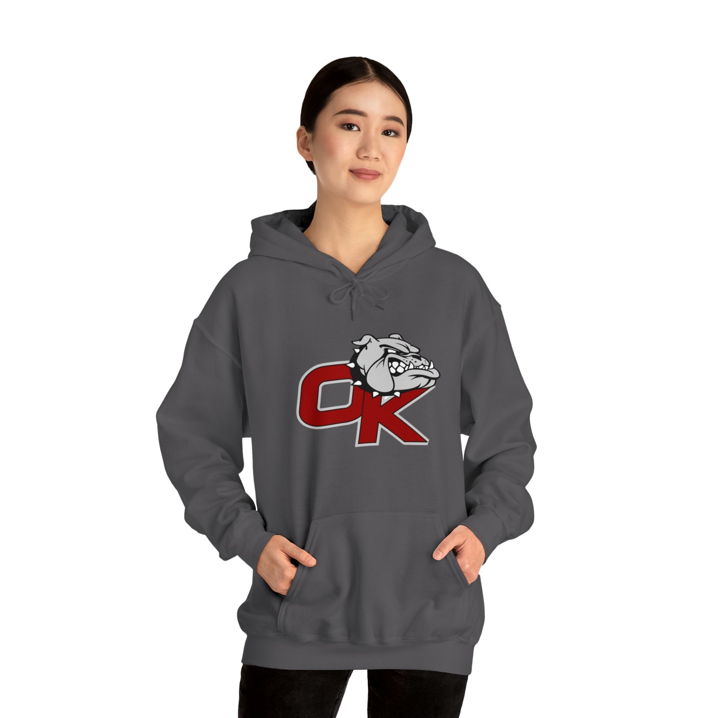 OK BULLDOGS-Unisex Heavy Blend™ Hooded Sweatshirt