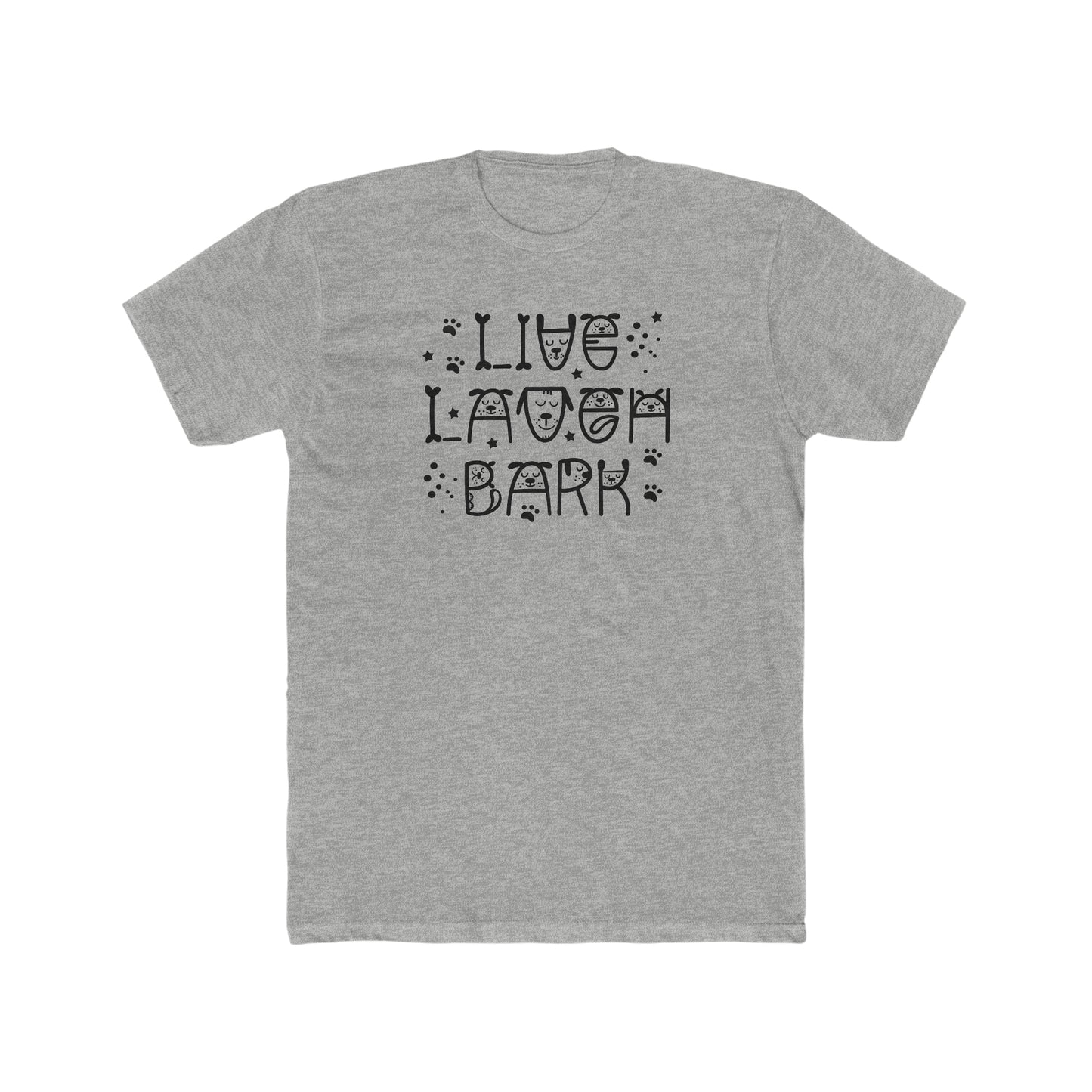 LIVE-LOVE-BARK TEE-ALL PROCEEDS DONATED TO ANIMAL RESCUE!