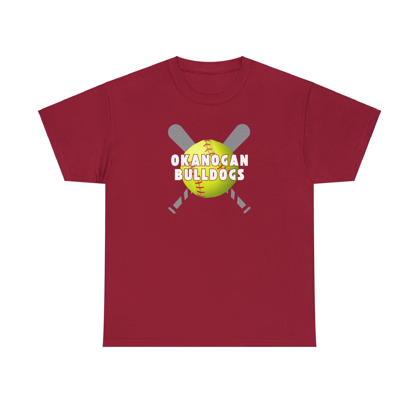 OKANOGAN SOFTBALL-Unisex Heavy Cotton Tee