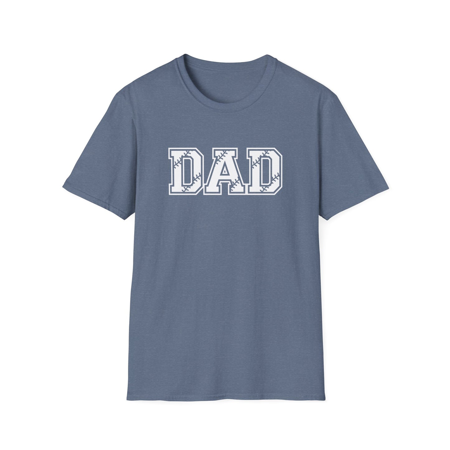 BASEBALL DAD TEE--Unisex Softstyle T-Shirt