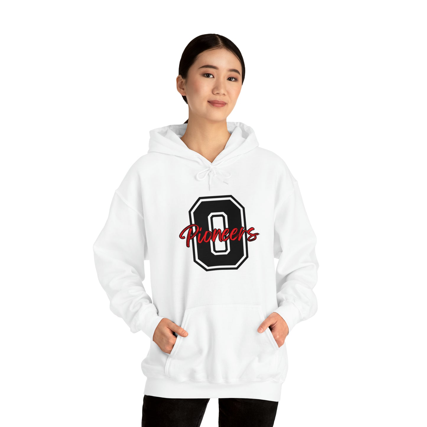 OMAK PIONEERS "O" HOODIE-Unisex Heavy Blend™ Hooded Sweatshirt