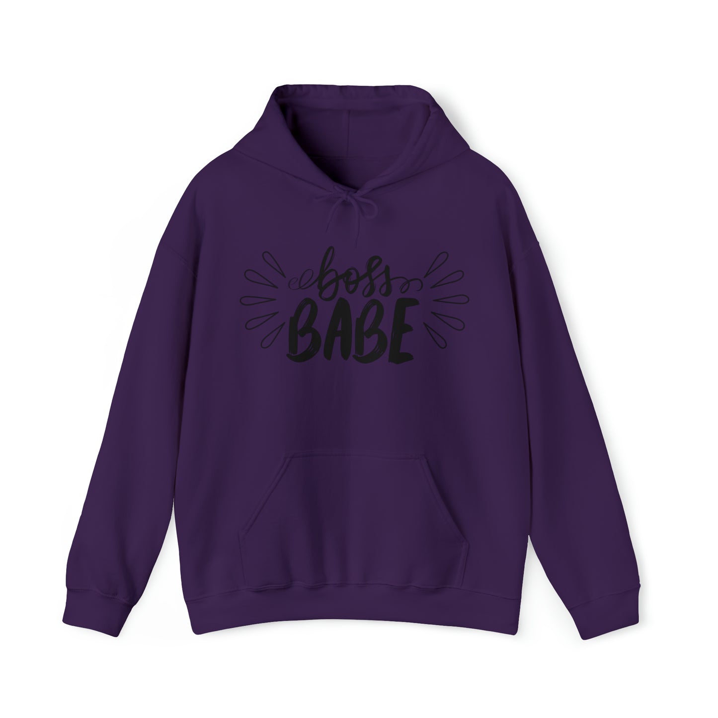 BOSS BABE HOODIE-Unisex Heavy Blend™ Hooded Sweatshirt