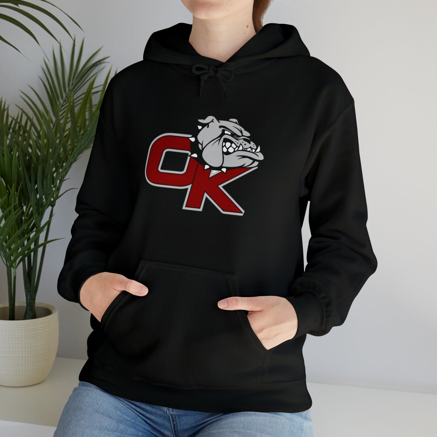 OK BULLDOGS-Unisex Heavy Blend™ Hooded Sweatshirt