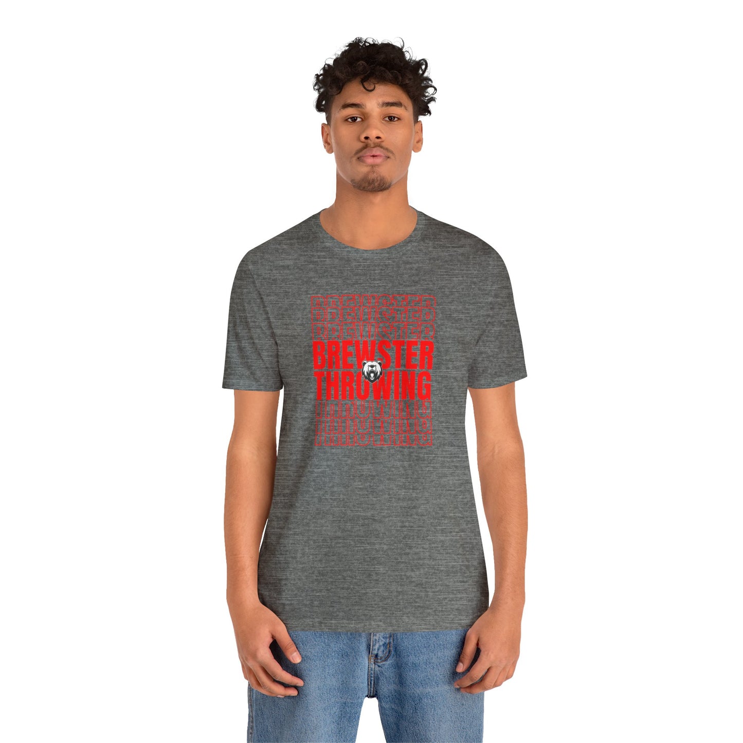 Brewster Throwing Unisex Jersey Short Sleeve Tee